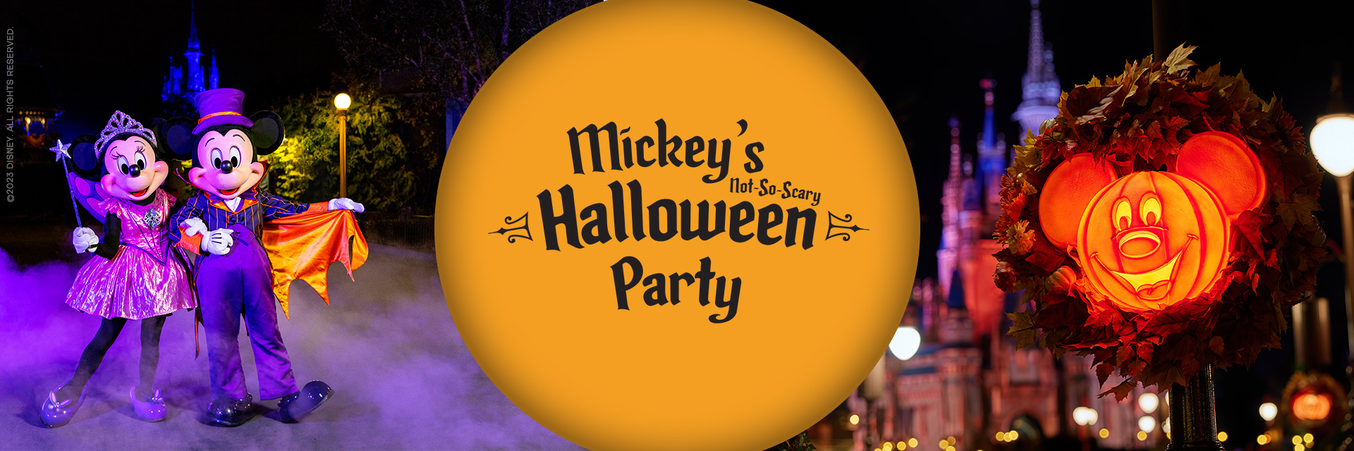 Mickeys not so scary halloween party tickets