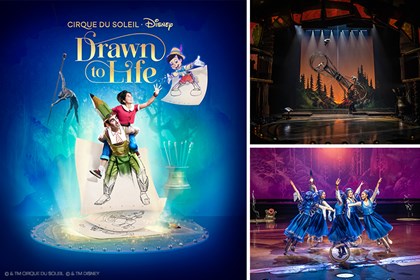 Drawn to Life presented by Cirque du Soleil and Disney 