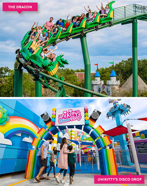 Rides at LEGOLAND Florida