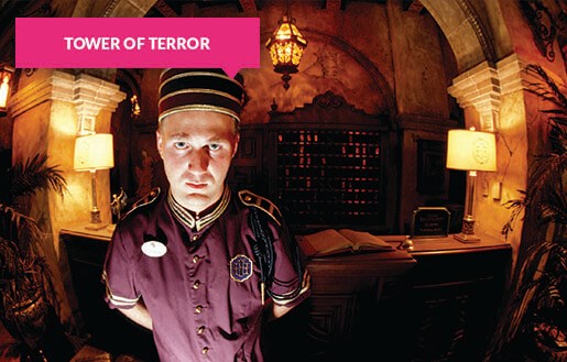 Tower of Terror lift operator