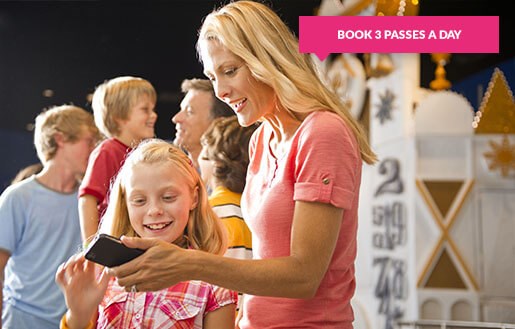 Book 3 FastPasses a day