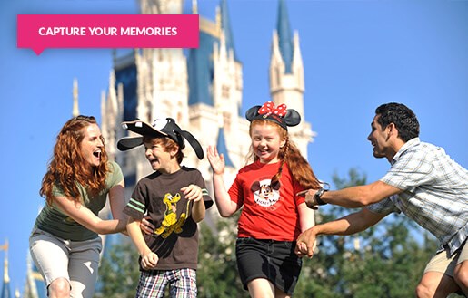 Family at Magic Kingdom