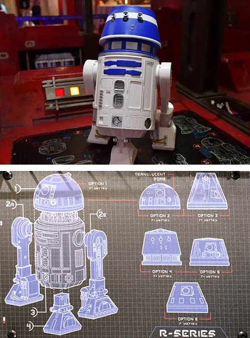 Star Wars R2-D2 Robot Droid White and Blue Belt